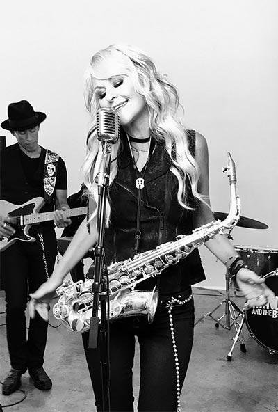 Mindi Abair "Vinyl" video shoot